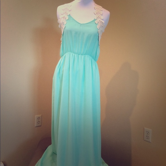 Dainty Hooligan Dresses & Skirts - Dainty Hooligan mint maxi dress
